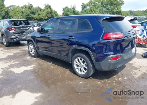 2016 Jeep Cherokee Sport из США, поврежденный, VIN 1C4PJLAB9GW116365